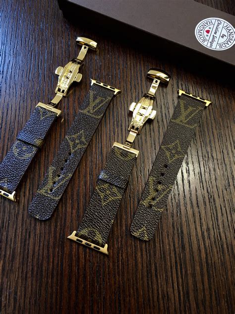 louis vuitton apple watch band authentic